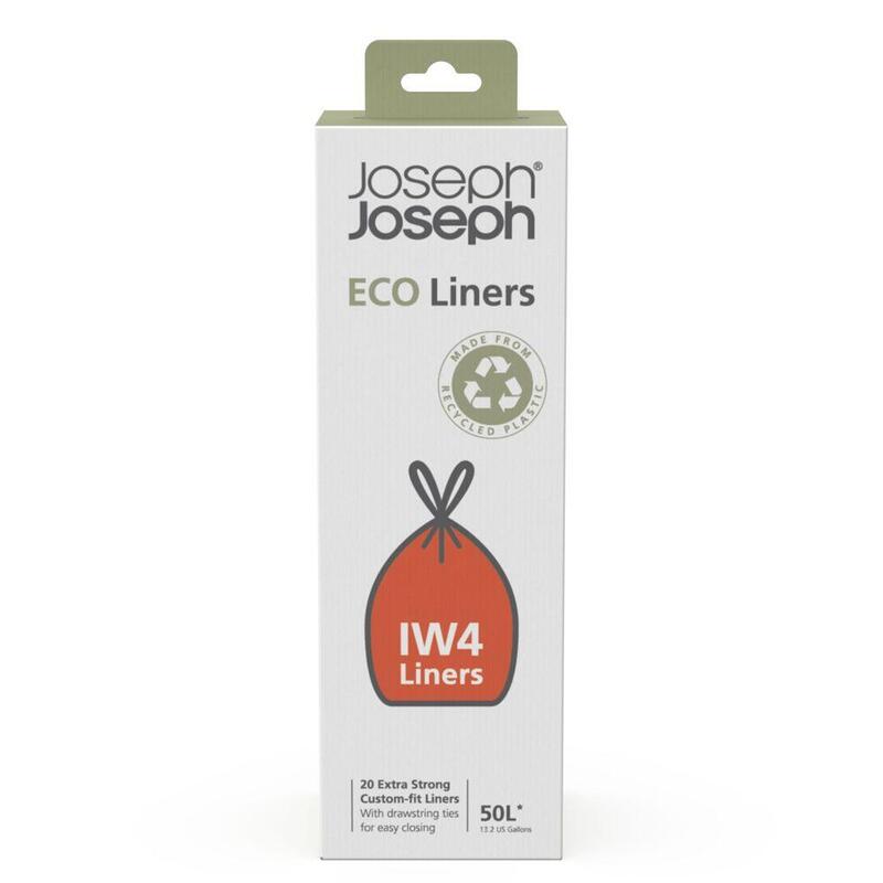 Joseph Joseph Iw4 50l Grey Recycled Bin Liners