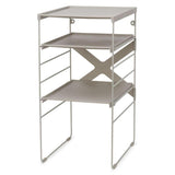 Joseph Joseph Level Adjustable Ecru Shoe Rack