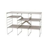 Joseph Joseph Level Plus Large Adjustable Ecru Shoe Rack