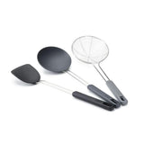 Joseph Joseph Nest Fusion 3-Pcs. Black Wok Utensil Set