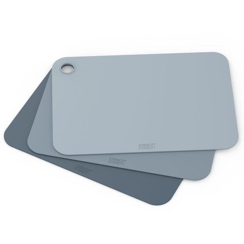 Joseph Joseph Pop 3-Piece Blue Chopping Mat Set