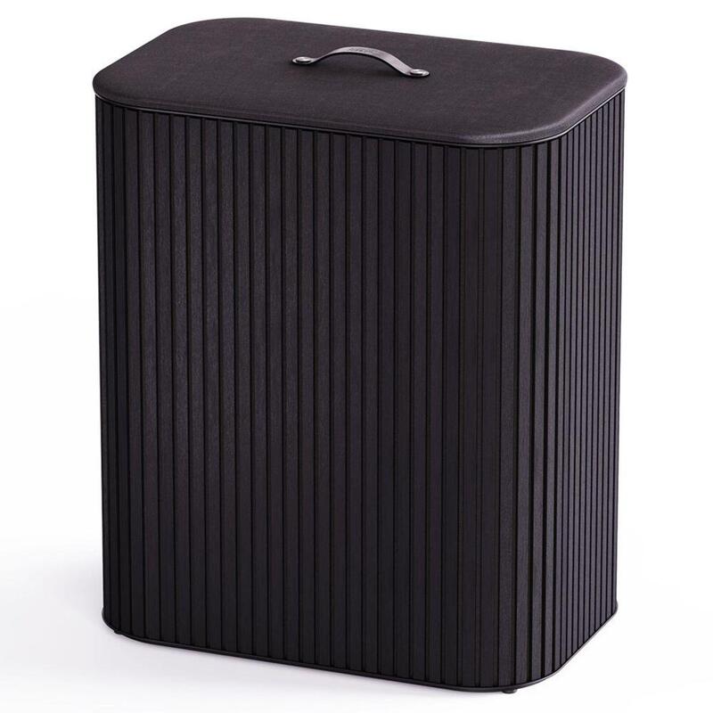 Joseph Joseph Tota Trio Luxe Wäschetrennkorb 90l, Schwarz