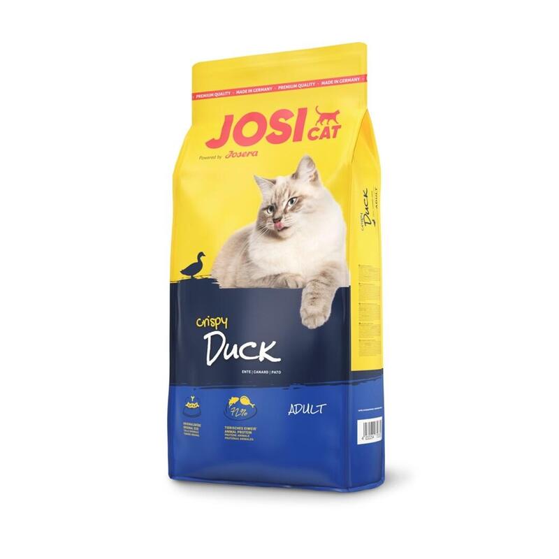 Josera Josicat Crispy Duck 18kg Alimento Seco Para Gatos Adult Pato