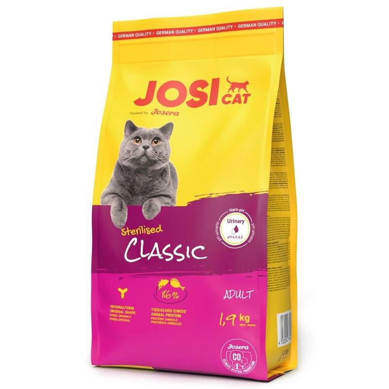 Josera Josicat Sterilised Classic  - Comida Seca Para Gatos - 1,9 Kg