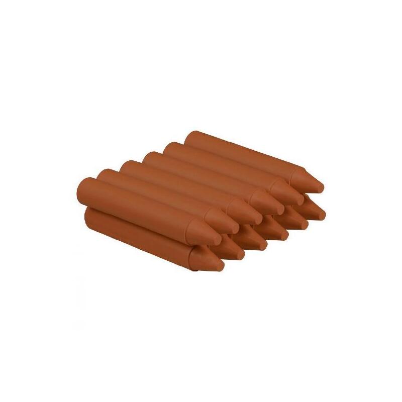 Jovi Ceras Wax Crayons Jumbo Gruesas Unicolor Caja De 12 Marrón Claro
