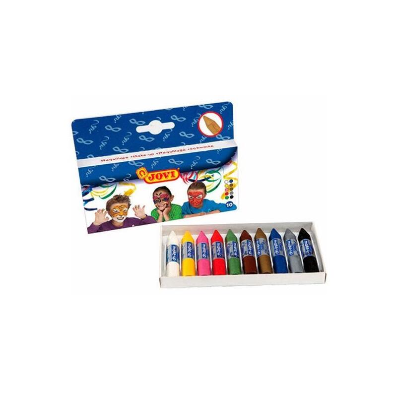 Jovi Estuche 10 Barras De Maquillaje En Barra 5,6gr Colores Surtidos