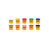 Jovi Estuche 5 Botes Plastilina Soft Dough Blandiver 110gr Negro