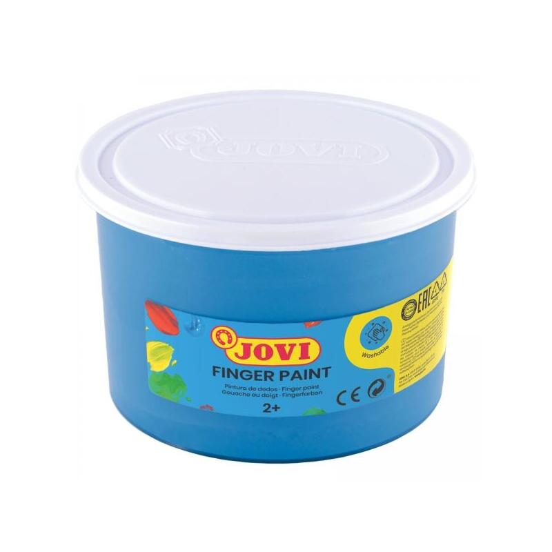 Jovi Finger Paint Bote De 500ml Pintura De Dedos - Ingredientes Naturales - Colores Mezclables - Textura Gelatinosa -