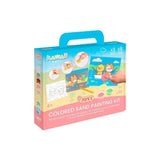 Jovi Kawaii Kit Pinta Con Arena Con 8 Botes De Arena + 1 Punzon + 3 Laminas Con Diseños Kawaii - Colores Surtidos