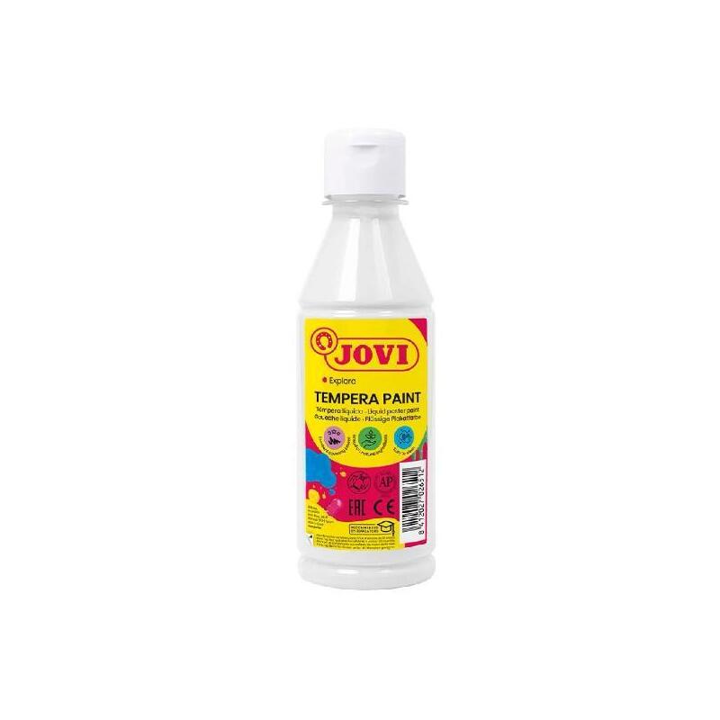 Jovi Témpera Líquida Botella De 250ml Blanco