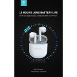 Joy A10 Series Tws  Wireless Earphone White