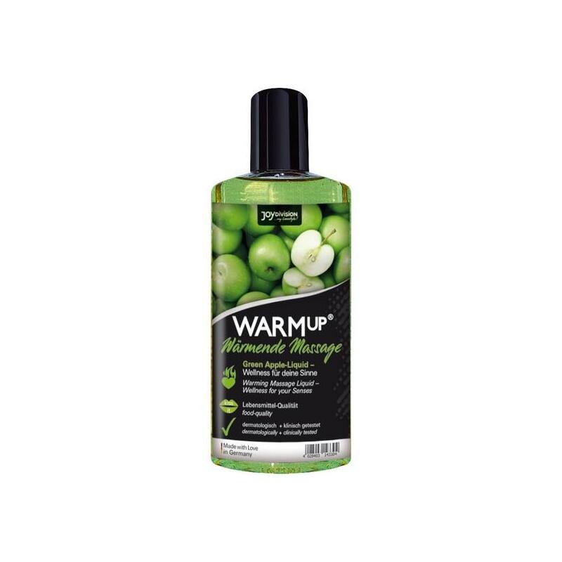 Joydivision Warmup - Aceite De Masaje Manzana Verde 150 Ml