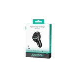 Joyroom Car Charger With Digital Display, C+C+U, 30w, Black (Jr-Ccd04)