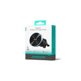 Joyroom Car Mount Wireless Charger (Airvent Version) 4.7 - 6.8 Inch 15w, Black (Jr-Zs240-Pro)