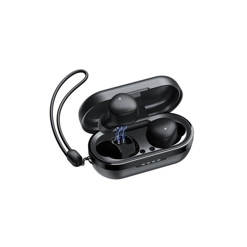 Joyroom Earphone Bluetooth True Wireless Bt 5.1 Tws, Aac, Sbc, Tws, Hsp, Hfp, A2dp, Avrcp, Black (Jr-Tl1-Pro)