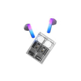 Joyroom Earphone Icelens Series Bluetooth True Wireless Bt 5.3, Tws, Aac, Sbc, Hfp, A2dp, Avrcp, With Led Lights, Black (Jr-Tc1)