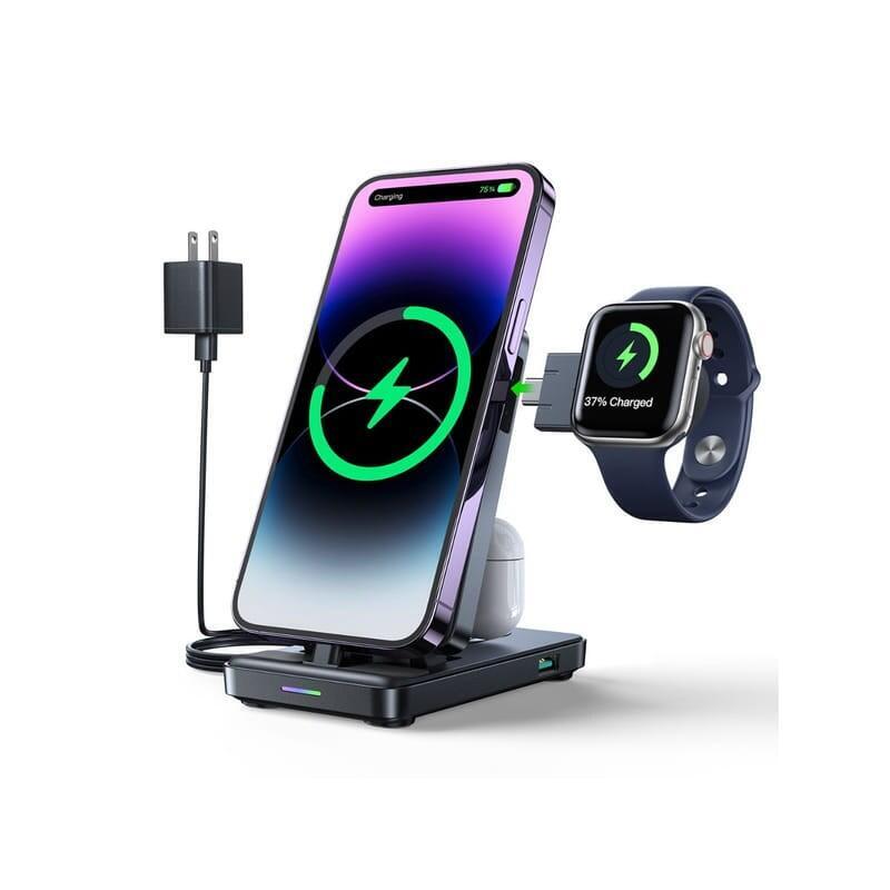 Joyroom Jr-Wqs02 4 En 1 Cargador Inalámbrico Para Apple