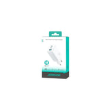 Joyroom Travel Charger Gan Fast Charger C+C+U, Pd 65w With Type-C To Type-C Cable (1.2m), White (Jr-Tg10)