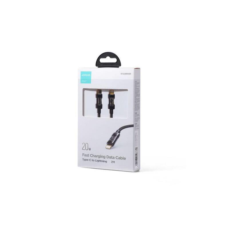 Joyroom Type-C - Lightning A10 Series Fast Charging Cable Pd 20w, 2m, Black (S-Cl020a20)