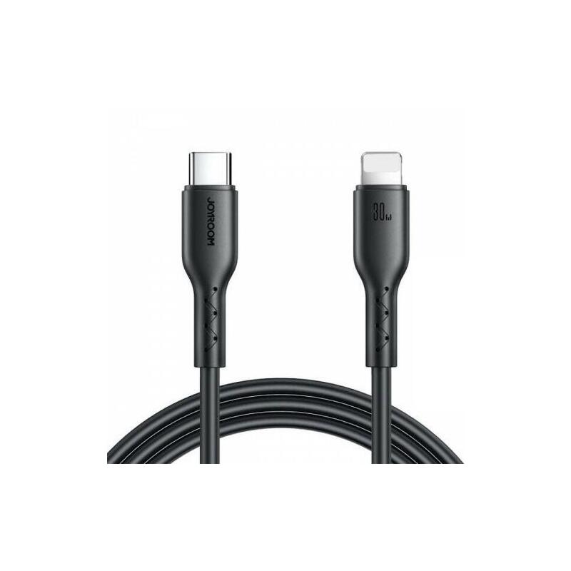 Joyroom Type-C - Lightning Cable Fast Charger Series 30w, 1m, Black (Sa26-Cl3)