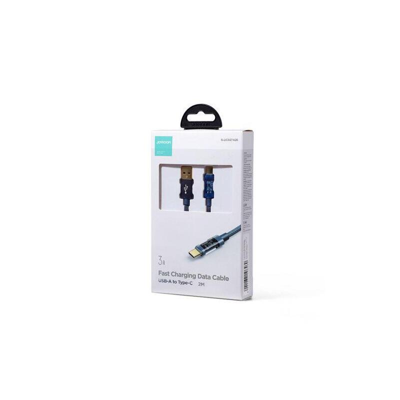 Joyroom Usb - Type-C Data Cable, 3a, 2m, Blue (S-Uc027a20)