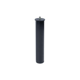 Juego 4 Patas Canape Pt26 Ø50 X 270 Mm Sin Rueda, Negro 96406 Micel