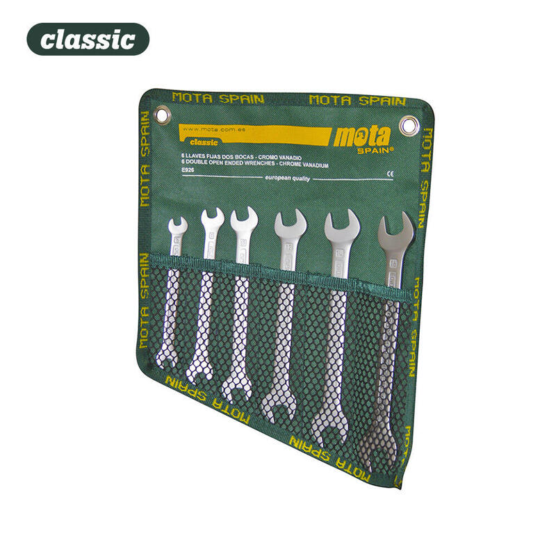 Juego 6 Llaves Fijas 6 A 17mm (Tetron) E926