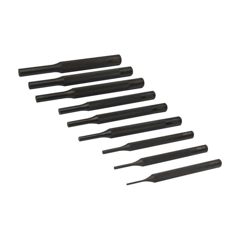 Juego 9 Botadores Cilíndricos Estriados (2,3,4,5,6,7,8,9,10mm) 515-91-4 Irimo