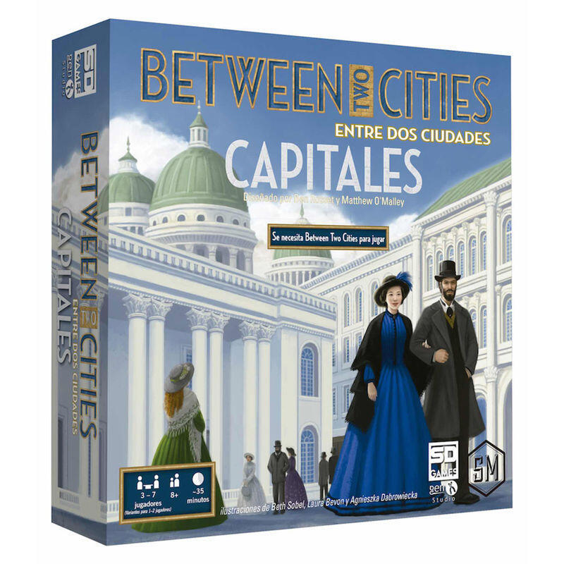 Juego Between Two Cities Entre Dos Ciudades Capitales