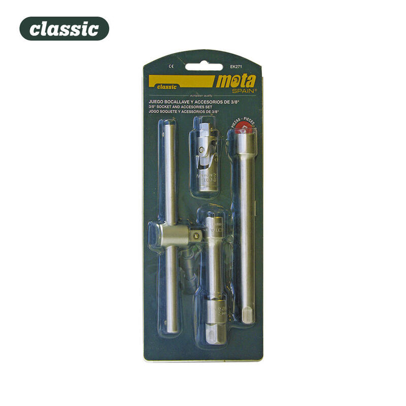 Juego Bocallaves 3/8" Accesorios (5pcs.) Ek271
