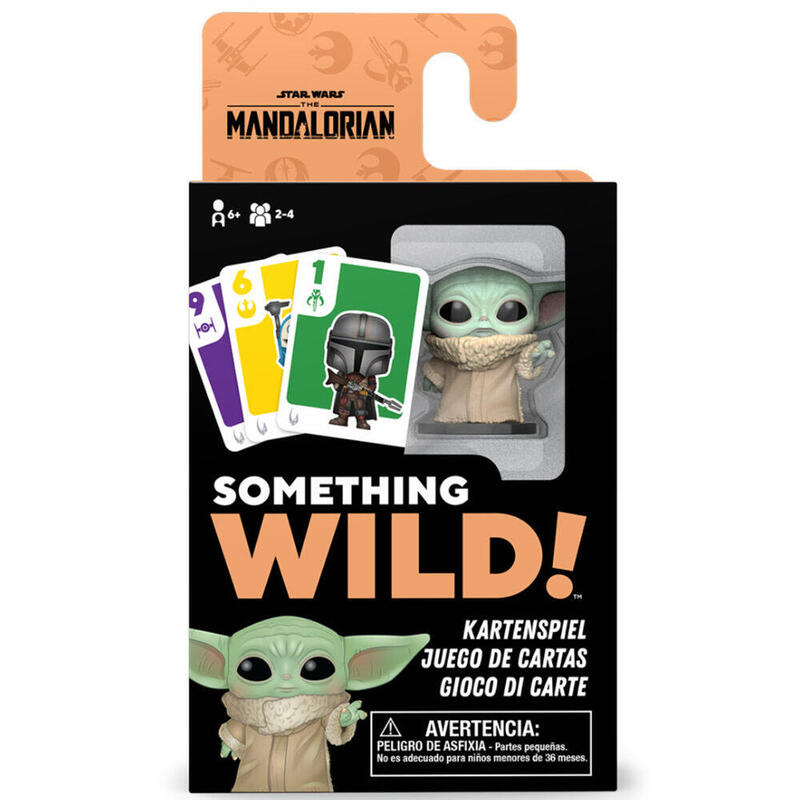 Juego Cartas Something Wild Star Wars Mandalorian Grogu Aleman/Espaol/Italiano