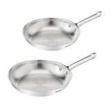 Juego De 2 Sartenes Tefal Duetto On  Acero Inoxidable, Sin Revestimiento