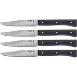 Juego De 4 Cuchillos De Mesa Opinel Faceta Pizarra