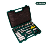 Juego De Bocallaves Y Accesorios. Enc. 3/8", 40pcs Cr.V Ek502 Mota