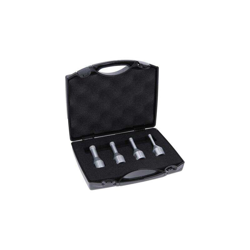 Juego De Brocas Bosch Professional  En Seco De Diamante Dry Speed, Ø 6 - 12 Mm, 4 Piezas, Para Amoladoras Angulares 2607017579