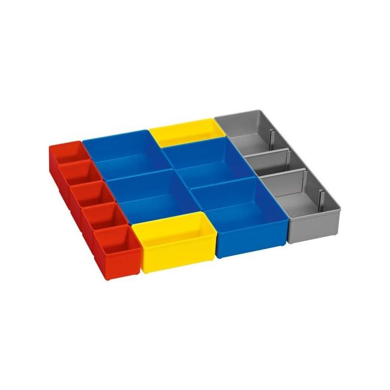 Juego De Cajas Empotradas Bosch I-Boxx, Inserto (12 Piezas, Aptas Para I-Boxx 53) 1600a001s5