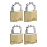 Juego De Candados De 4 Master Lock  (50 Mm) 150eurqnop