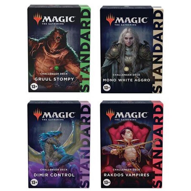 Juego De Cartas Caja De Sobres Wizard Of The Coast Magic The Gathering Expositor De Challenger Deck 2022 8 Sobres Ingls