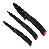 Juego De Cuchillos 3 Piezas Acero Inox Keops Marble