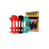 Juego De Dardos Con Ventosas De Silicona Tossit Set Inicial  Rojo Y Verde