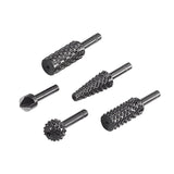 Juego De Escofina Y Avellanador De 5 Piezas 2540000 Wolfcraft