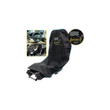 Juego De Fundas Protectoras Hazet Para Asiento Y Volante 196-6 2, Funda Protectora Negra, Impermeable, Repelente De Aceite Y Grasa 196-6/2