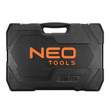 Juego De Llaves De Vaso Neo Tools 1/2", 1/3", 220 Piezas, Satinado