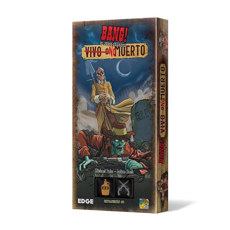 Juego De Mesa Asmodee Bang El Juego De Dados Vivo O No Muerto Pegi 8