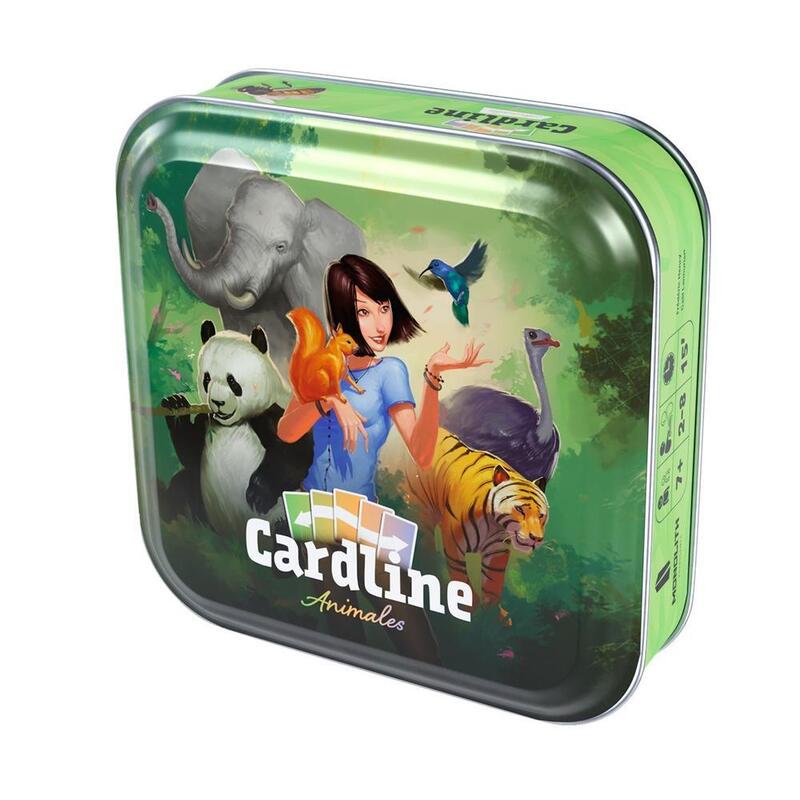 Juego De Mesa Cardline Animales Edad Recomendada 7 Años