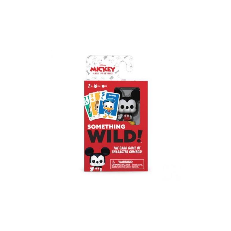 Juego De Mesa Funko Something Wild! Disney Mickey & Friends (De - Es - It)