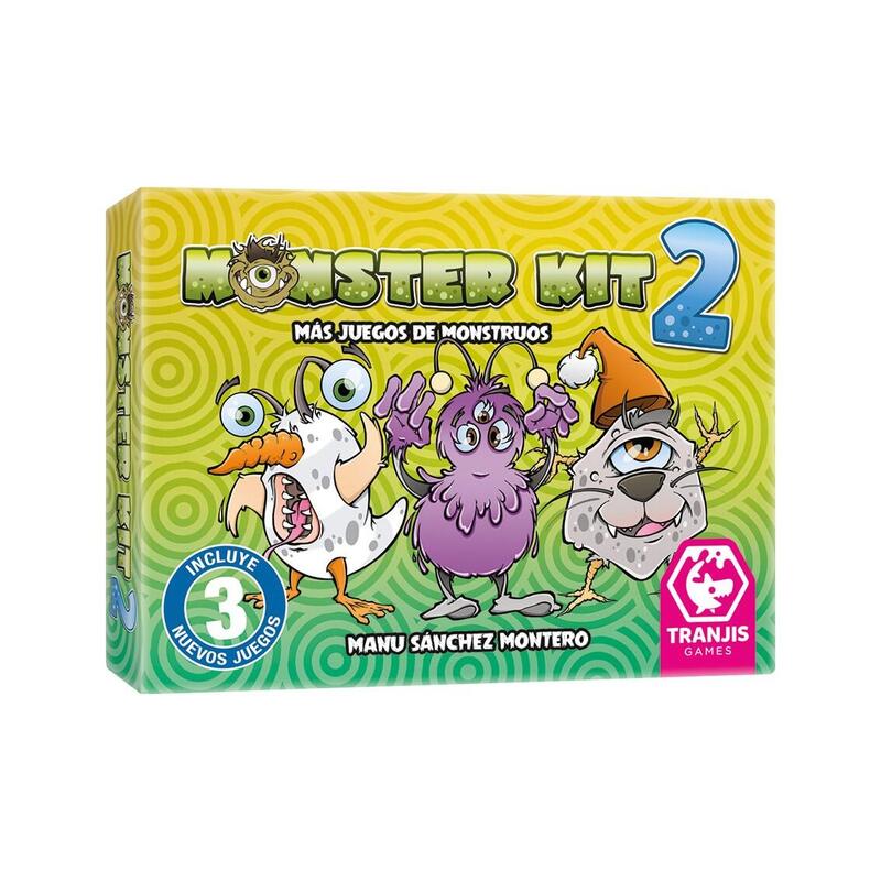 Juego De Mesa Monster Kit 2 Edad Recomendada 3 Años