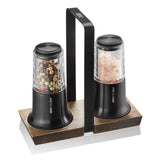 Juego De Molinillo De Sal Y Pimienta Negro Gefu X-Plosion G-34642