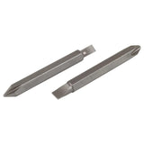 Juego De Puntas Dobles Solid, 2 Pzas. Pz/Ranura 2408000 Wolfcraft