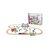Juego De Tren Eichhorn Con Puente 55 Piezas 100006204